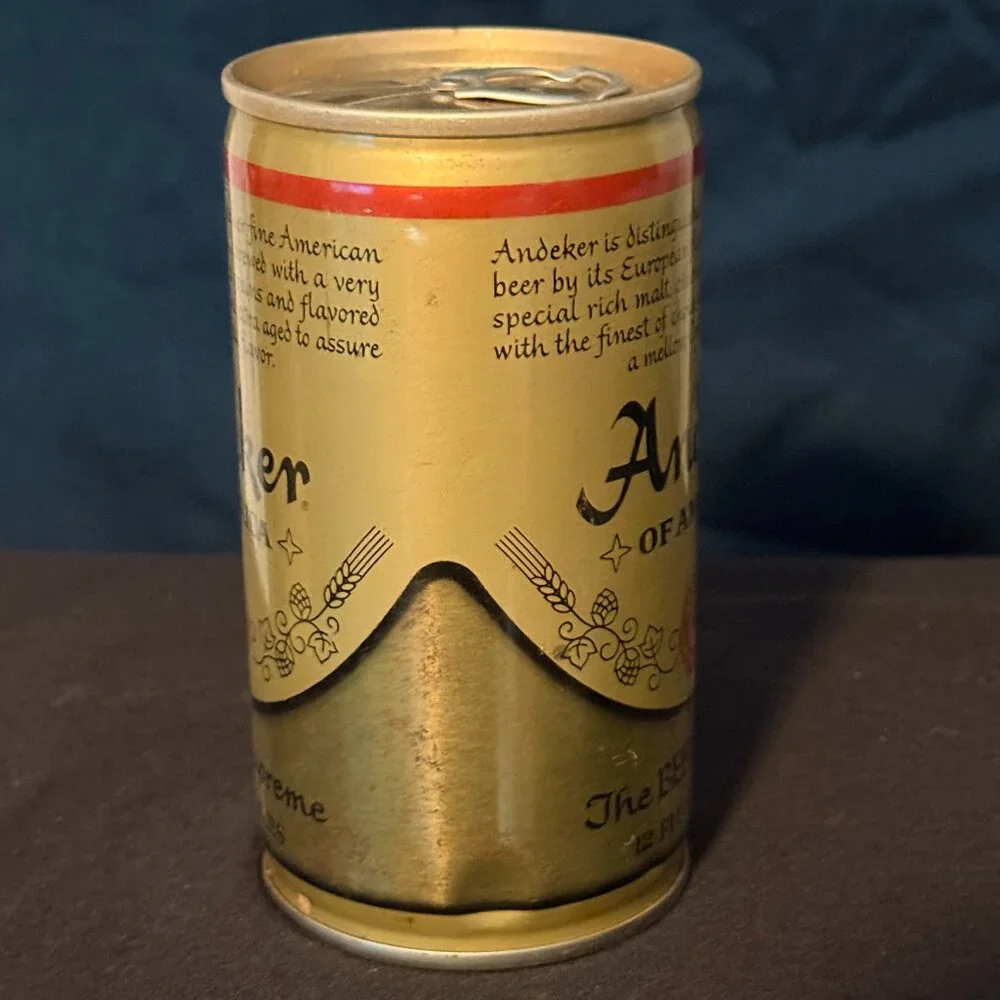 Andeker of America vintage beer can